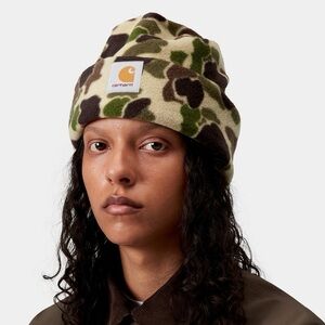 Carhartt Expedition Beanie Camo Duck Green